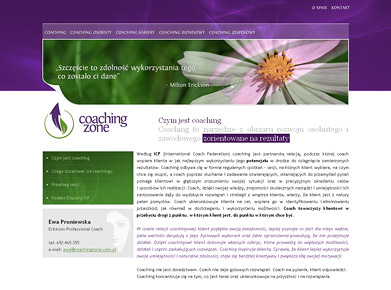Coachingzone Ewa Proniewska