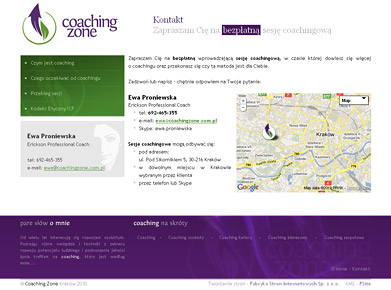 Coachingzone Ewa Proniewska
