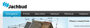 Strona internetowa Jachbud